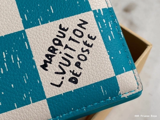 AAA Pruses Bags VUITTON MULTIPLE WALLET LOUIS 0712